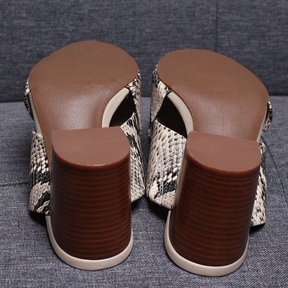 NWOT COLE HAAN Dakota Snakeskin Sandals Size 5.5 - Picture 7 of 7
